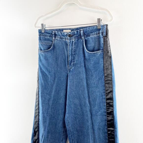 Pilcro Blue Flare & Wide Leg Jeans - Picture 6 of 12